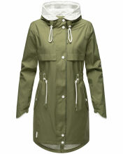 Navahoo Xankaa leichte Damen Übergangs Jacke Dusty Olive Größe M - Gr. 38