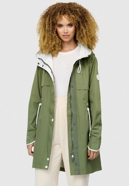 Navahoo Xankaa leichte Damen Übergangs Jacke Dusty Olive Größe XXL - Gr. 44
