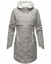 Navahoo Xankaa leichte Damen Übergangs Jacke Grau Größe M - Gr. 38
