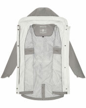 Navahoo Xankaa leichte Damen Übergangs Jacke Grau Größe L - Gr. 40