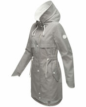 Navahoo Xankaa leichte Damen Übergangs Jacke Grau Größe XL - Gr. 42
