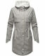 Navahoo Xankaa leichte Damen Übergangs Jacke Grau Größe XXL - Gr. 44