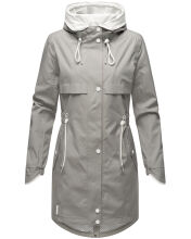 Navahoo Xankaa leichte Damen Übergangs Jacke Grau Größe XXXL - Gr. 46