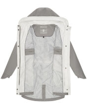 Navahoo Xankaa leichte Damen Übergangs Jacke Grau Größe XXXL - Gr. 46