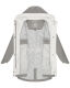 Navahoo Xankaa leichte Damen Übergangs Jacke Grau Größe XXXL - Gr. 46