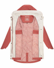 Navahoo Xankaa leichte Damen Übergangs Jacke Rouge Größe XXXL - Gr. 46