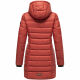 Marikoo Abendsternchen Damen Winterjacke gesteppt Terracotta-Größe S - Gr. 36