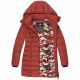 Marikoo Abendsternchen Damen Winterjacke gesteppt Terracotta-Größe S - Gr. 36