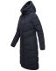 Marikoo Benikoo Damen lange Winterjacke Navy-Größe 3XL - Gr. 46