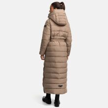 Navahoo Das Teil XIV Damen Winter Steppmantel Taupe Grey-Größe XXL - Gr. 44