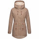 Navahoo Ireliaa Damen Winterjacke Taupe Grey Größe S - Gr. 36
