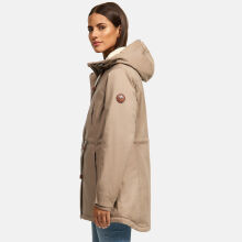 Navahoo Ireliaa Damen Winterjacke Taupe Grey Größe M - Gr. 38