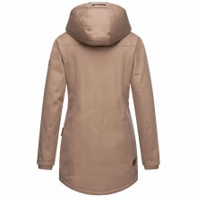 Navahoo Ireliaa Damen Winterjacke Taupe Grey Größe L - Gr. 40
