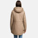 Navahoo Ireliaa Damen Winterjacke Taupe Grey Größe XL - Gr. 42