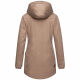 Navahoo Ireliaa Damen Winterjacke Taupe Grey Größe XL - Gr. 42
