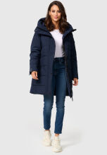 Marikoo Karumikoo Damen Winter Steppjacke Navy Größe XXXL - Gr. 46