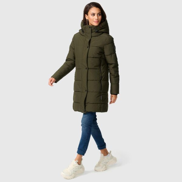Marikoo Karumikoo Damen Winter Steppjacke Dark Olive Größe XXXL - Gr. 46