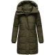 Marikoo Karumikoo Damen Winter Steppjacke Dark Olive Größe XXXL - Gr. 46