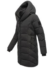 Navahoo Knutschilein Damen Winter Steppjacke Schwarz Größe XXXL - Gr. 46