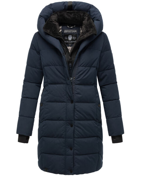 Navahoo Knutschilein Damen Winter Steppjacke Navy Größe XXXL - Gr. 46