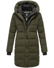 Navahoo Knutschilein ladies winter jacket Dark Olive