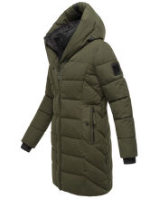 Navahoo Knutschilein Damen Winter Steppjacke Dark Olive Größe XXXL - Gr. 46