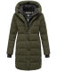 Navahoo Knutschilein Damen Winter Steppjacke Dark Olive Größe XXXL - Gr. 46