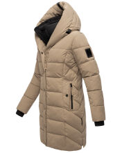 Navahoo Knutschilein ladies winter jacket Taupe Grey