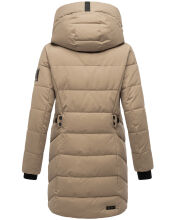 Navahoo Knutschilein ladies winter jacket Taupe Grey