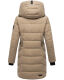 Navahoo Knutschilein ladies winter jacket Taupe Grey