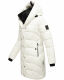 Navahoo Knutschilein Damen Winter Steppjacke Offwhite Größe S - Gr. 36