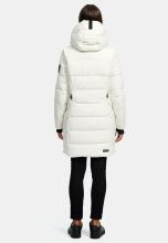 Navahoo Knutschilein Damen Winter Steppjacke Offwhite Größe M - Gr. 38