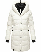 Navahoo Knutschilein Damen Winter Steppjacke Offwhite Größe M - Gr. 38