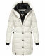 Navahoo Knutschilein Damen Winter Steppjacke Offwhite Größe L - Gr. 40