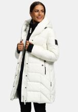 Navahoo Knutschilein Damen Winter Steppjacke Offwhite Größe XL - Gr. 42