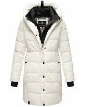 Navahoo Knutschilein Damen Winter Steppjacke Offwhite Größe XXL - Gr. 44