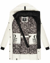 Navahoo Knutschilein Damen Winter Steppjacke Offwhite Größe XXXL - Gr. 46