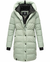 Navahoo Knutschilein Damen Winter Steppjacke Smokey Mint Größe M - Gr. 38
