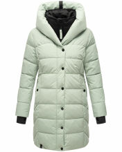 Navahoo Knutschilein Damen Winter Steppjacke Smokey Mint Größe M - Gr. 38