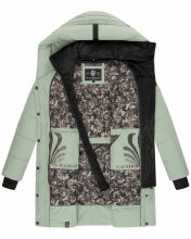 Navahoo Knutschilein Damen Winter Steppjacke Smokey Mint Größe M - Gr. 38