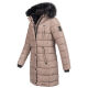 Navahoo Lotusblüte Princess ladies long winter quilted jacket  Größe S - Gr. 36