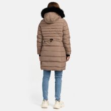 Navahoo Lotusblüte Princess ladies long winter quilted jacket  Größe M - Gr. 38