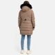 Navahoo Lotusblüte Princess ladies long winter quilted jacket  Größe M - Gr. 38