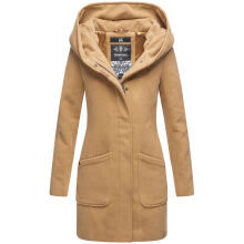 Marikoo Maikoo Damen Trenchcoat Wintermantel Camel Größe XXXXL - Gr. 48