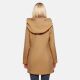 Marikoo Maikoo Damen Trenchcoat Wintermantel Camel Größe XXXXL - Gr. 48