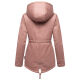 Marikoo Manolya Damen Parka Winterjacke mit Teddyfell Terracotta Größe XXXL - Gr. 46