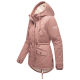 Marikoo Manolya Damen Parka Winterjacke mit Teddyfell Terracotta Größe XXXL - Gr. 46