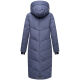 Marikoo Nadaree lange Damen Winter Steppjacke Blue Violet Größe M - Gr. 38