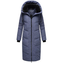 Marikoo Nadaree lange Damen Winter Steppjacke Blue Violet Größe XXL - Gr. 44