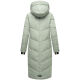 Marikoo Nadaree lange Damen Winter Steppjacke Smokey Mint Größe XS - Gr. 34